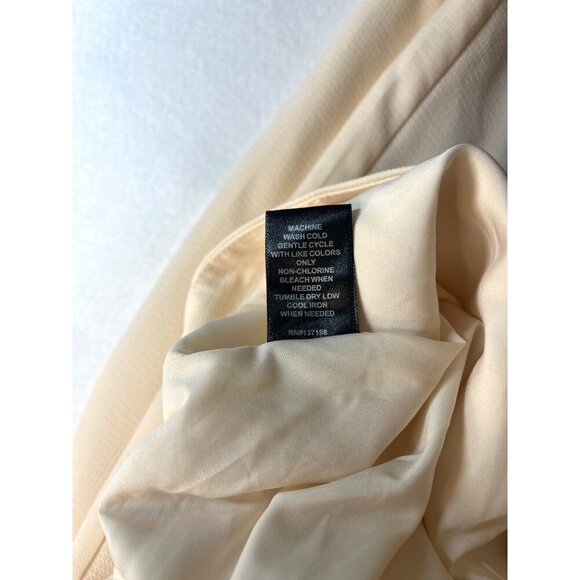 Christian Lacroix Trouser Dress Pants NEW Cream Color Ladies Size MED Wide Leg - Picture 10 of 11